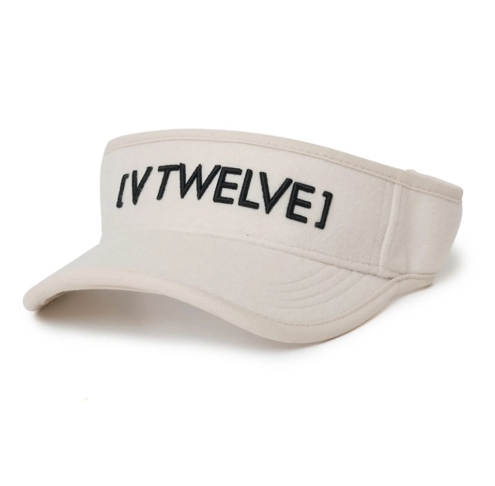 V12】V122320-CP14/WOOL VISOR/FREE/WHITE